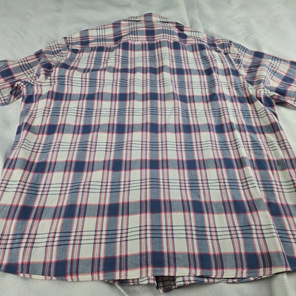 UNTUCKit Men's XXL Long Sleeve Cotton Button Up Shirt Plaid - Picture 6 of 6